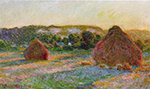 Claude Monet Haytstacks (End of Summer) , 1891 oil painting reproduction