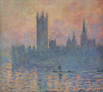 Claude Monet Houses of Parliament in Winter, 1903 oil painting reproduction