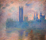 Claude Monet Houses of Parliament, Westminster, 1900-01 oil painting reproduction