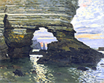 Claude Monet La Porte d`Amount Etretat, 1873 oil painting reproduction
