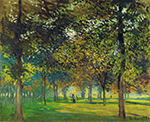 Claude Monet L'Allee du Champ de Foire a Argenteuil, 1874 oil painting reproduction