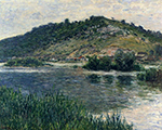 Claude Monet Landscape at Port-Villez, 1883 oil painting reproduction