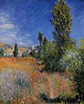 Claude Monet Landscape on the Ile Saint-Martin, 1881 oil painting reproduction