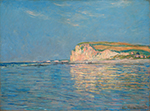 Claude Monet Low Tide at Pourville 02, 1882 oil painting reproduction