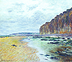 Claude Monet Low Tide at Varengeville 02, 1882 oil painting reproduction