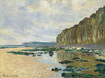 Claude Monet Low Tide at Varengeville, 1882 oil painting reproduction