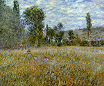 Claude Monet Meadow oil painting reproduction