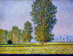 Claude Monet Meadow at Limetz, 1888 oil painting reproduction