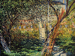 Claude Monet Monet's Garden at Vetheuil oil painting reproduction
