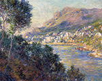 Claude Monet Monte Carlo Seen from Roquebrune, 1884 oil painting reproduction