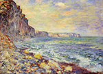 Claude Monet Morning by the Sea, 1881 oil painting reproduction