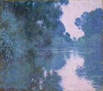 Claude Monet Morning on the Seine near Giverny 02, 1897 oil painting reproduction