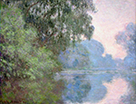 Claude Monet Morning on the Seine near Giverny, 1897 oil painting reproduction