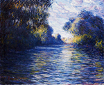Claude Monet Morning on the Seine, 1897 oil painting reproduction