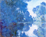 Claude Monet Morning on the Seine, 1897 oil painting reproduction