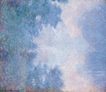 Claude Monet Morning on the Seine, Mist, 1897 oil painting reproduction