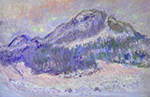 Claude Monet Mount Kolsaas in Norway oil painting reproduction