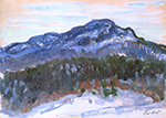Claude Monet Mount Kolsaas, 1895 oil painting reproduction