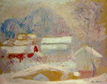 Claude Monet Norwegian Landscape, Sandviken, 1895 oil painting reproduction