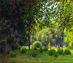 Claude Monet Parc Monceau 2, 1878 oil painting reproduction