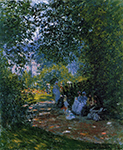 Claude Monet Parc Monceau 3, 1878 oil painting reproduction