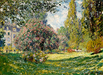 Claude Monet Parc Monceau, Paris, 1876 oil painting reproduction