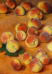 Claude Monet Peaches, 1883 oil painting reproduction