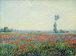 Claude Monet Poppy Field, 1881 oil painting reproduction