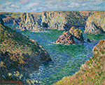 Claude Monet Port Donnant, Belle Ile, 1886 oil painting reproduction