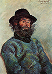 Claude Monet Portrait of Poly, fisherman at Kervillaouen, 1886 oil painting reproduction