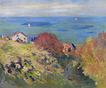 Claude Monet Pourville, 1882 oil painting reproduction