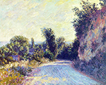 Claude Monet Road near Giverny 02, 1885 oil painting reproduction