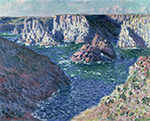 Claude Monet Rocks at Belle-Ile, 1886 oil painting reproduction