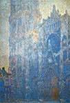 Claude Monet Rouen Cathedral, the Portal and the Tour d'Albane, Morning Effect, 1894 oil painting reproduction