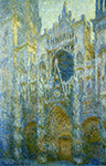 Claude Monet Rouen Cathedral, West Facade, Noon, 1894 oil painting reproduction