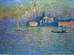 Claude Monet San Giorgio Maggiore, Twilight, 1908 oil painting reproduction