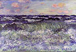 Claude Monet Sea Study, 1881 oil painting reproduction