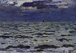 Claude Monet Seascape, 1866 oil painting reproduction