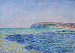 Claude Monet Shadows on the Sea at Pourville, 1882 oil painting reproduction