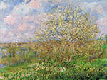 Claude Monet Springtime, 1880 oil painting reproduction