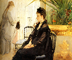 Berthe Morisot Interior oil painting reproduction
