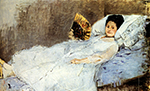 Berthe Morisot Portrait of Mrs Hubard oil painting reproduction