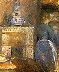 Berthe Morisot La salle a manger oil painting reproduction