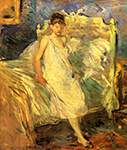Berthe Morisot Le Lever oil painting reproduction