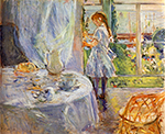 Berthe Morisot Interior of Cottage or the Child with the Headstock oil painting reproduction