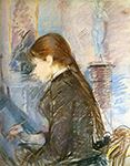 Berthe Morisot Pauke Gobillard oil painting reproduction