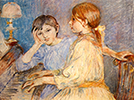 Berthe Morisot The Piano oil painting reproduction