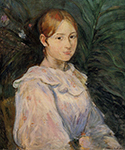 Berthe Morisot Bust of Alice Gamby - 1890  oil painting reproduction