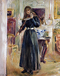 Berthe Morisot Julie Playing a Violin - 1893 oil painting reproduction