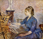 Berthe Morisot Paule Gobillard Painting - 1886  oil painting reproduction